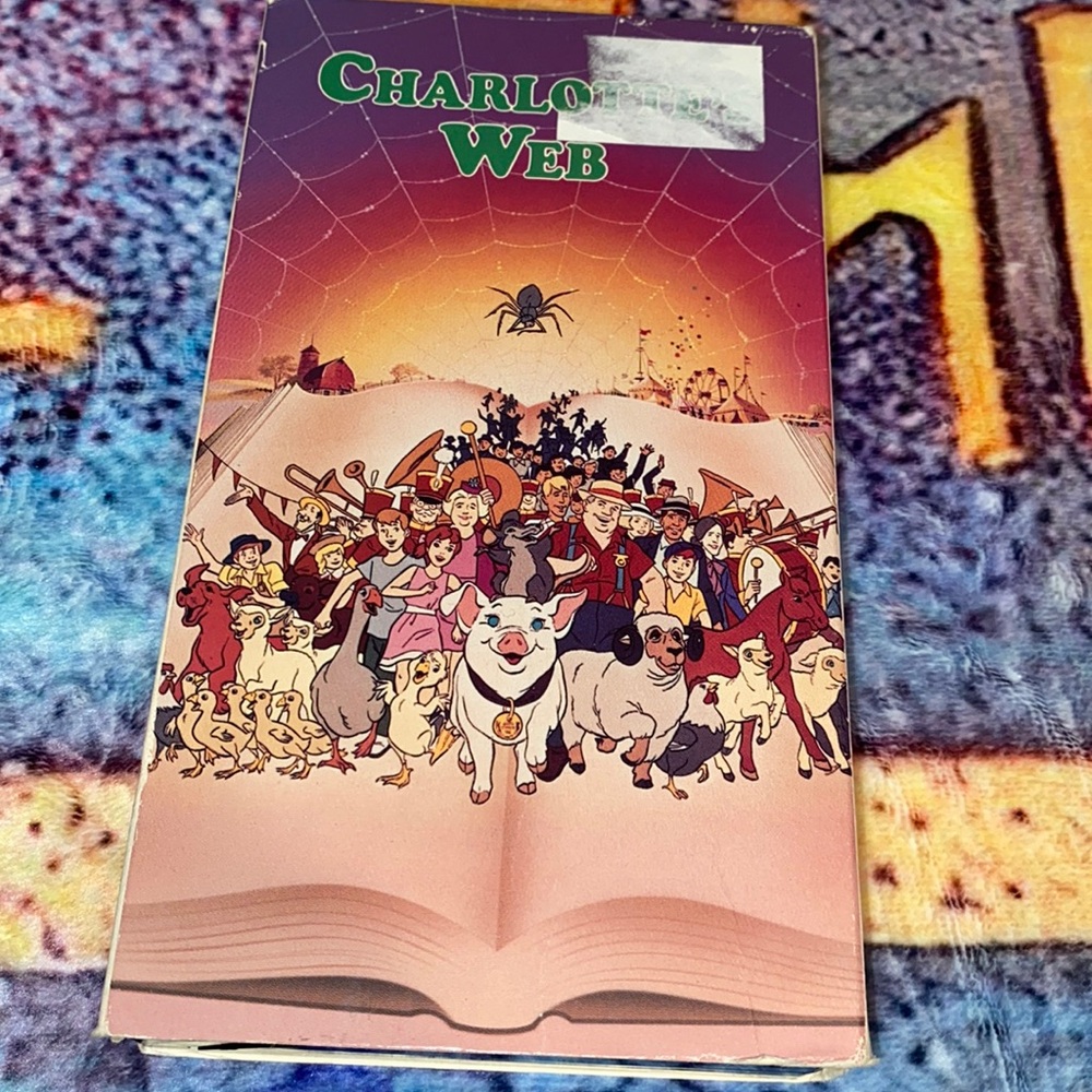 Vintage Charlottes Web VHS